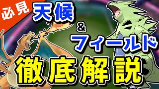 初心者向け 天候とフィールドの効果や仕様をわかりやすく解説します ポケモン剣盾 Youtube