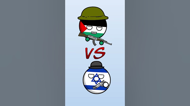 Израиль VS Палестина #countryballs