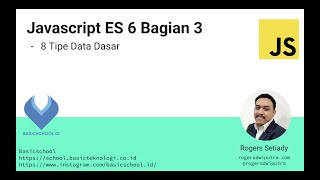 Belajar Javascript ES6 Bagian 3 8 Tipe Data Dasar Pada Javascript