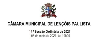 14ª Sessão Ordinária de 2021