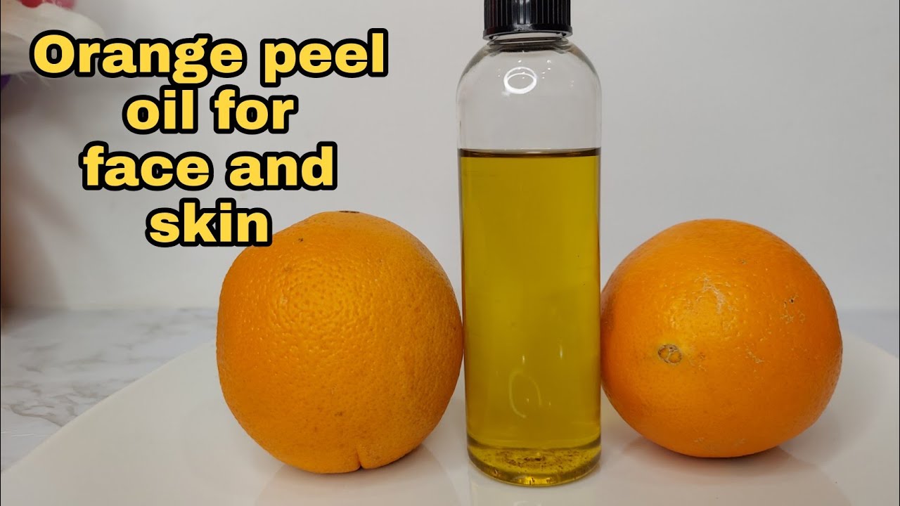 HOW TO MAKE ORANGE OIL FOR LIGHTENING AND GLOWING SKIN YouTube