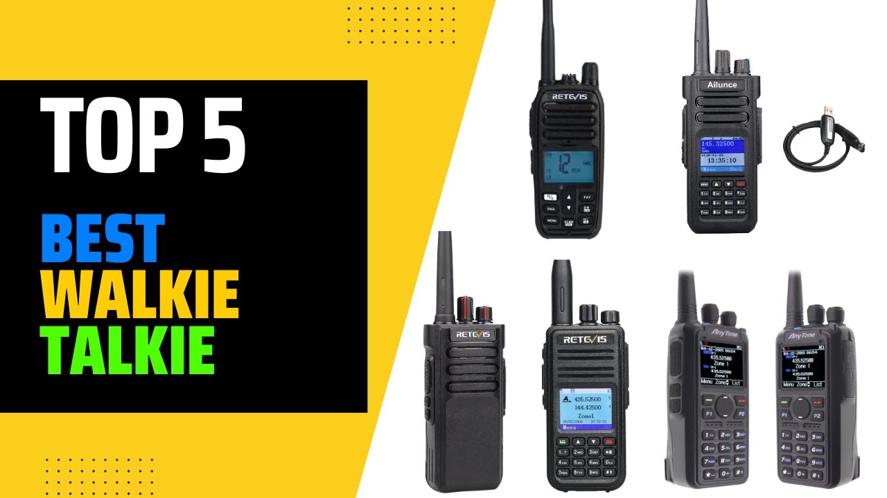 The 5 Best Walkie Talkies