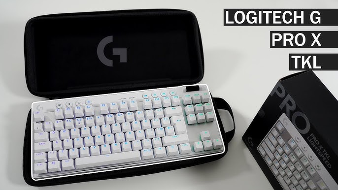 Logitech G PRO X TKL Lightspeed Wireless Gaming Keyboard, Ultra