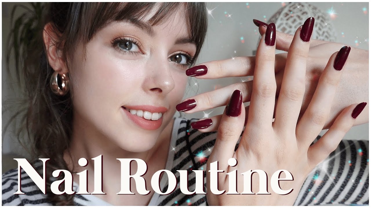 Long Healthy Nail Care Routine | Catherine Ruddick - YouTube