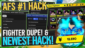 [UPDATE 37] Anime Fighter Simulator Scripts/Hack Gui: Auto Farm, Auto Star, Fighter DUPE, Inf Yen!
