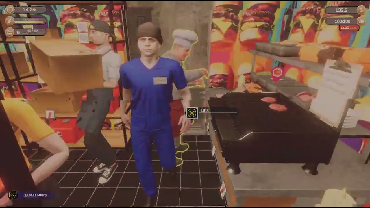 Corner Kitchen Fast Food Simulator