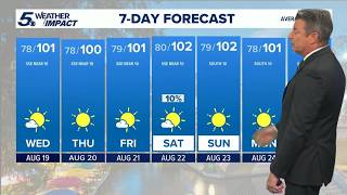 Triple digits likely on Wednesday afternoon KENS 5 Weather Impact Forecast