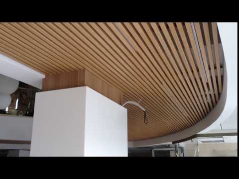 Дизайн и стоимость реечного кубообразного потолка