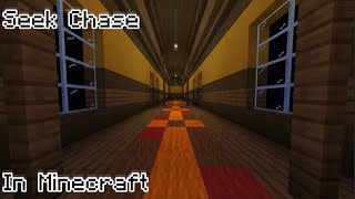 Seek Chase But in Minecraft