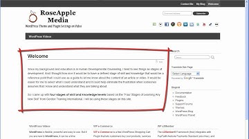 WordPress Reading Settings