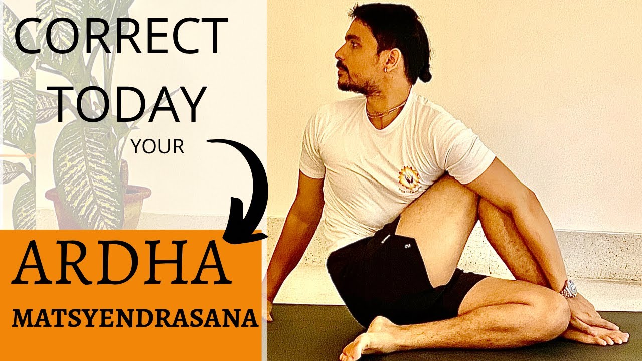 Ardha Matsyendrasana | Sitting Half Spinal Twist Pose | Yoga Benefits |  Video | Steps | The Art Of Living Global