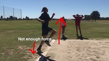 Year 11 PE Bio Mechanics in Long Jump Oscar Douglas