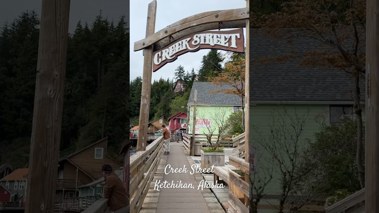 Creek Street : Ketchikan , Alaska