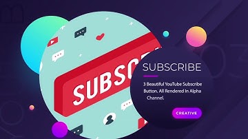 YouTube Subscribe Button Animation Free Download