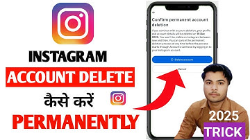 How to Delete Instagram Account Permanently | Full Tutorial 2025 | TechWithKunal