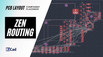 From Rats Nest to a complete PCB layout in 10 steps // Designing a LoRa-GPS tracker in KiCad