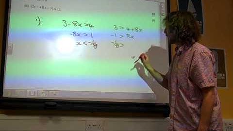 C1 Inequalities OCR Summer 2013 q7