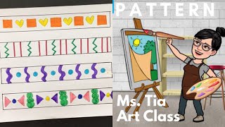 Pattern Lines Shapes Visual Art - Pre School -  Kindergarten - Elementary School - Primary School