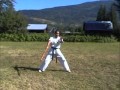 Kyokushin Karate  Bo Kata San