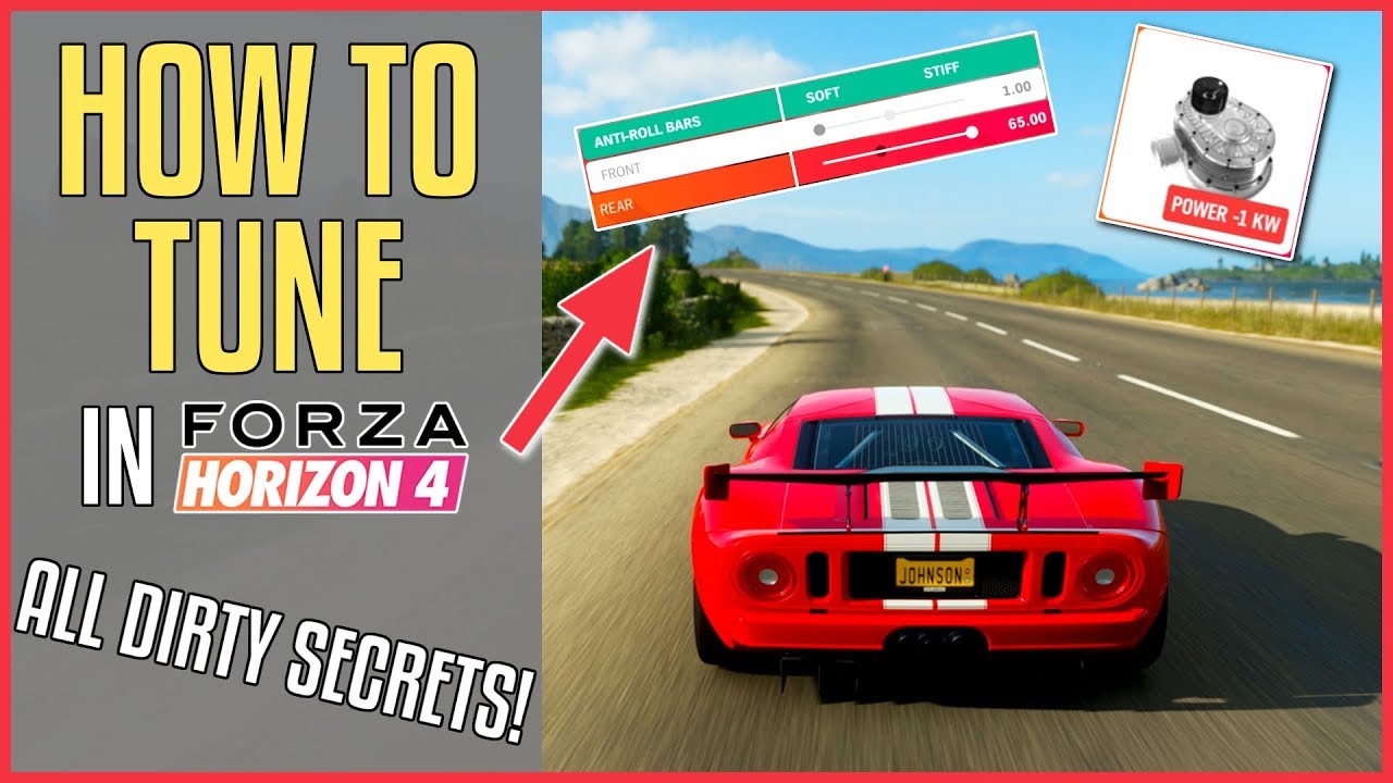 Forza Horizon 4: How to use tuning to improve your car