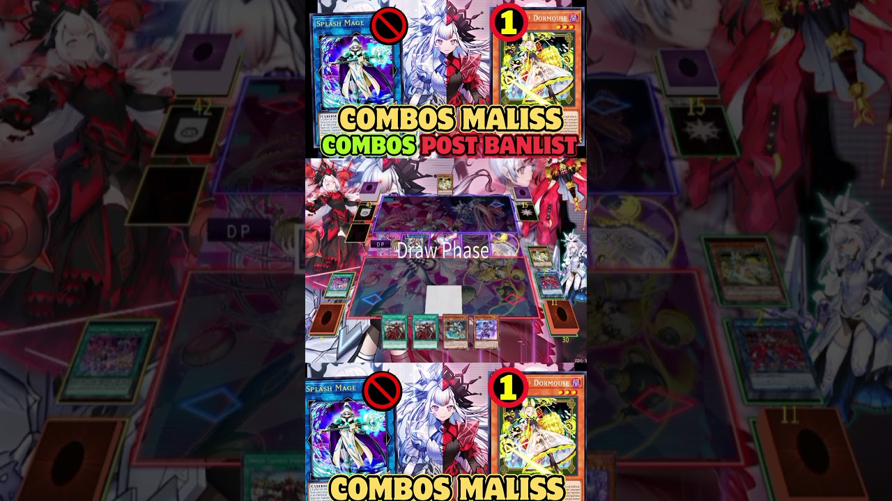 COMBOS MALISS 🚫 POST BANLIST SEPTEMBER YUGIOH