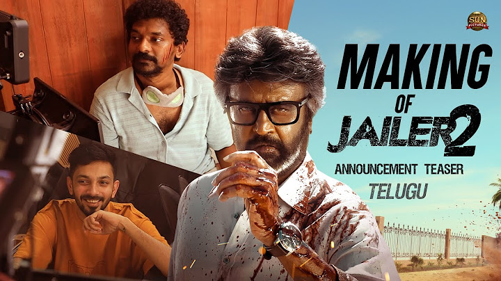 Making of JAILER 2 Telugu Announcement Teaser| Superstar Rajinikanth| Sun Pictures | Nelson| Anirudh