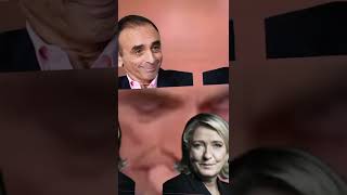 Zemmour vs Marine le Pen 😩😬 #shorts #tiktok #zemmour #marinelepen #vs #election