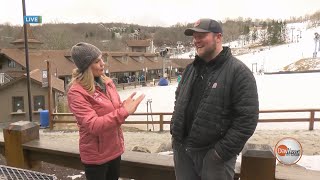 Daytime LIVE from Beech Mountain to kick-off our "Spread The Love" give-a-way-Part 2