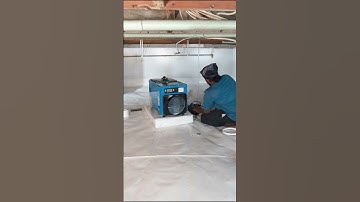 Crawl Space Encapsulation Timelapse