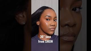 Trying a 30” lace from SHEIN #shein #sheinwigs #wigs #wigreview #wiginstall