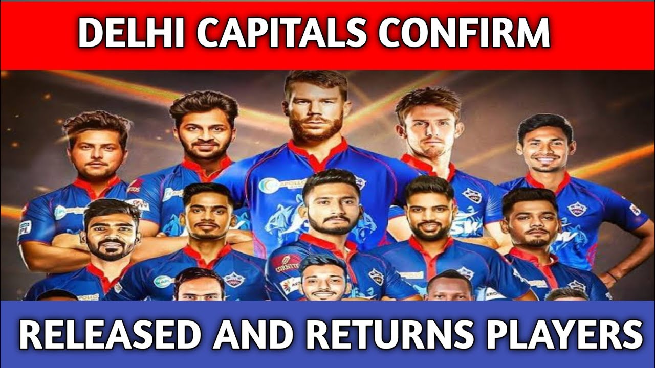 Delhi Capitals Released and Retain players IPL 2023 YouTube