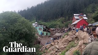 Dozens dead and hundreds missing after cloudburst triggers flood in Kashmir