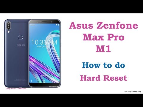 Asus Zenfone Max Pro M1   How to do Hard Reset