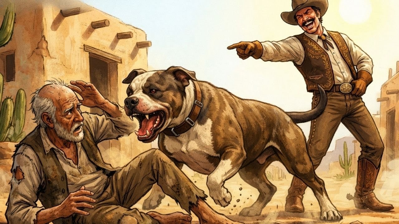 Patron a Aruncat Câinii pe un 