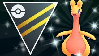 *SHINY* DOUBLE NUKE GOODRA IS A MASSIVE FLEX IN THE ULTRA LEAGUE! | Pokémon Go Battle League