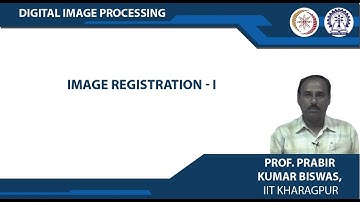 Image Registration - I