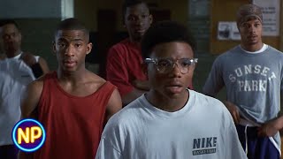 New Basketball Coach and Injury at Practice |  Sunset Park (1996) | Now Playing