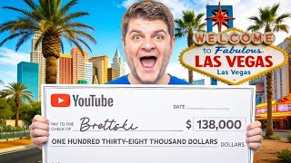 I Brought My ENTIRE Youtube Paycheck to Vegas!