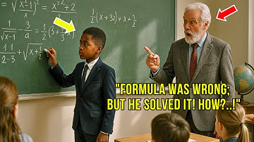 Math Professor Wrote Wrong Equation on the Board to Test a Black Student—But He Was a Genius Student