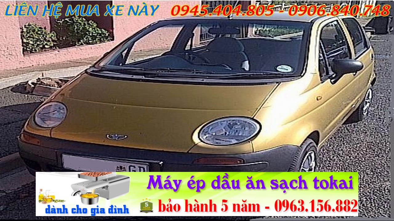 Chỉ 41 triệu, Bán ô tô Daewoo Matiz sản xuất 2001, - YouTube