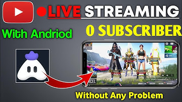 Live stream on youtube with 0 subscribers | How to go live on youtube with turnip