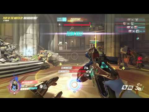 Overwatch: Symmetra play