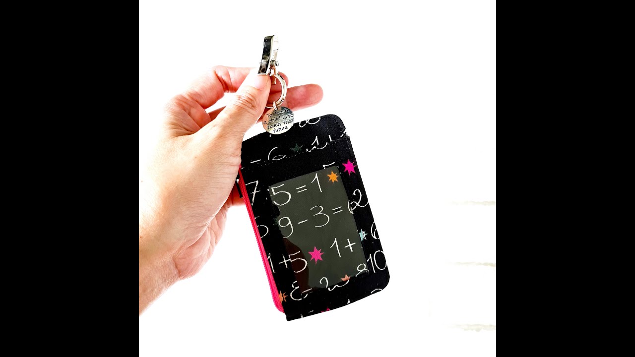 Clear Card Holder cum Pouch for Daily Use