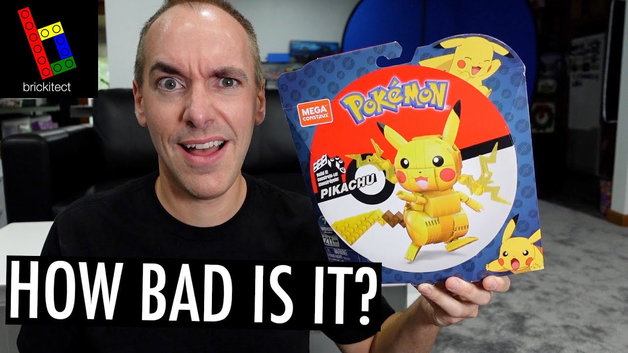 Pokemon Motion Pikachu from MEGA Brands Review! 