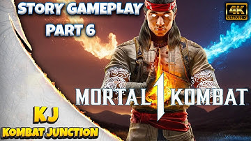 MORTAL KOMBAT 1 Story Full Gameplay Walkthrough Part 6 with Fight Scenes (4K 60fps)