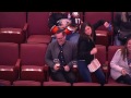 Anaheim Ducks Fans Dance Battle at Honda Center