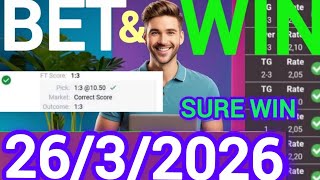 CORRECT SCORE PREDICTIONS FOOTBALL PREDICTIONS TODAY 2026 EXPERT FOOTBALL BETS SURE WIN