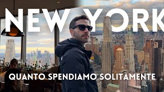 UN GIORNO NELLA NOSTRA VITA A NEW YORK 🇺🇸 Quanto spendiamo in un giorno da creators