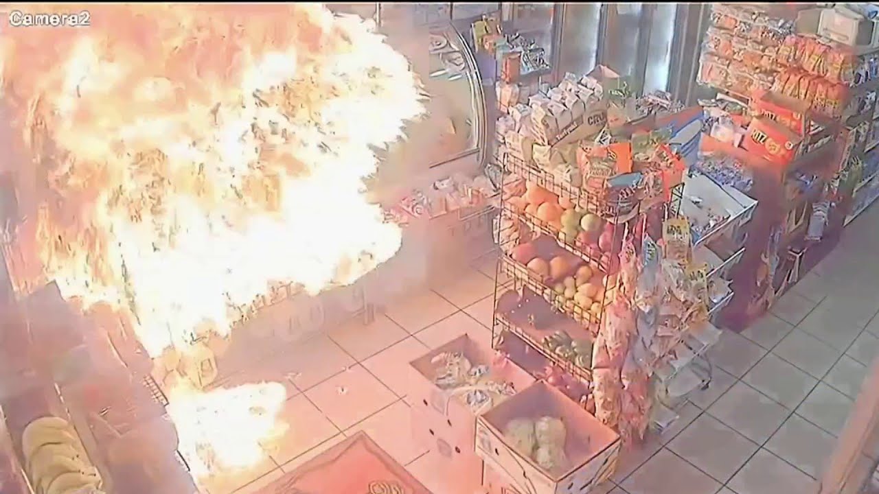 Caught on Camera: Man Tosses Molotov Cocktail into NYC Deli