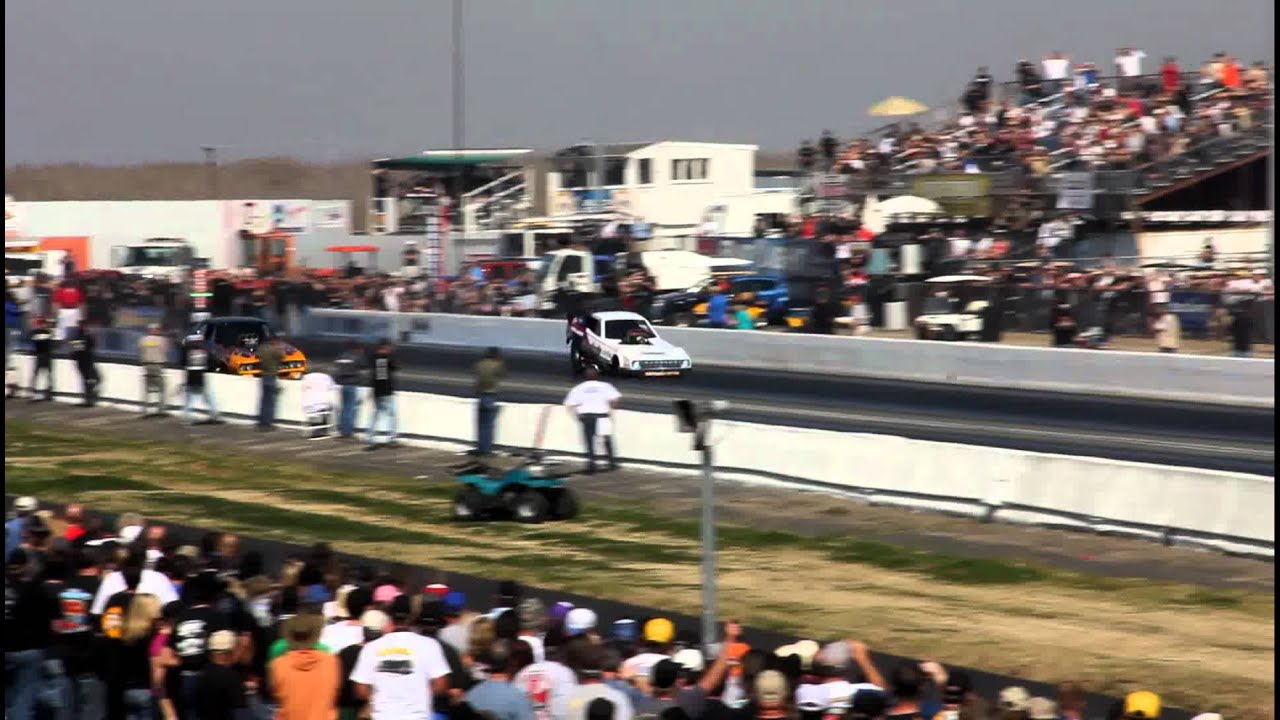 2012 Bakersfield March Meet Bucks funny car blows up qualifying round 3